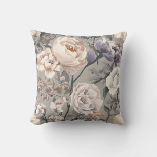 Almohada floral para echar