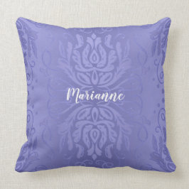 Almohada floral personalizada del damasco de la