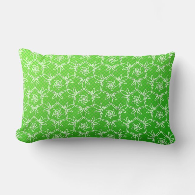Almohada floral tropical - cal (Anverso)