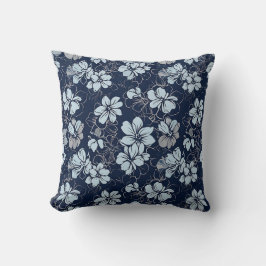 Almohada Floral Tropical Lila Decoración del Hogar
