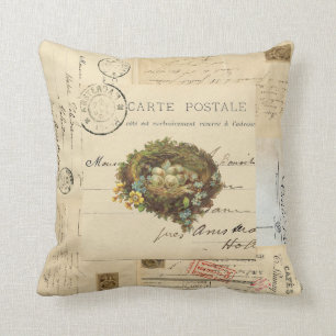 Almohada francesa de las postales de la jerarquía