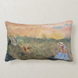 Almohada francesa del apoyo lumbar del campo