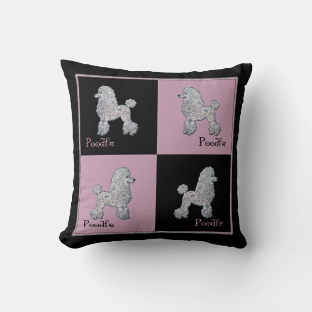 Almohada francesa del caniche (Anverso)