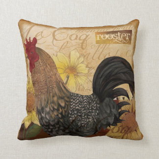 Almohada francesa del gallo del país