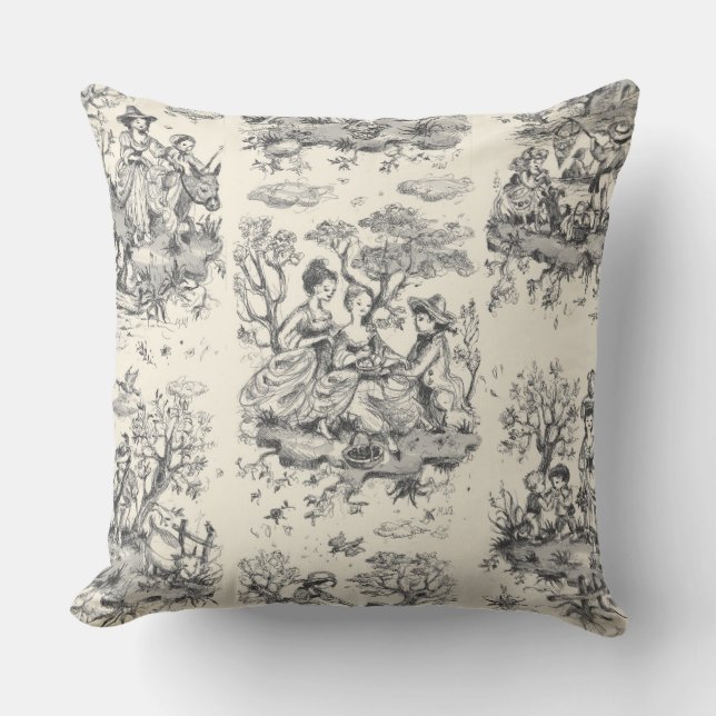 Almohada “French country " (Anverso)