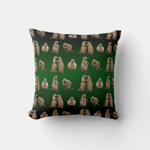Almohada Frenesí de Perros de la Pradera (Mezcla V