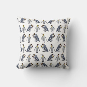 Almohada Frenesí del Pingüino Rey (Elija Color)
