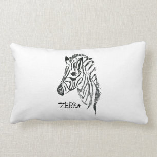 Almohada fresca de la cebra