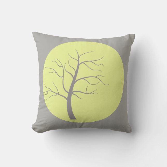 Almohada funky de Sunny Tree (Anverso)
