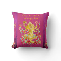 Almohada GANESHA personalizada para calentamiento