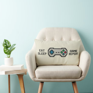 Almohada genial para jugadores de píxeles - Come D