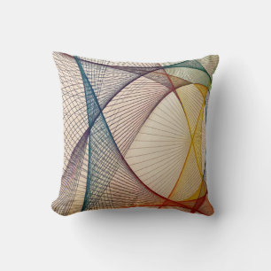 Almohada geométrica abstracta para tirar
