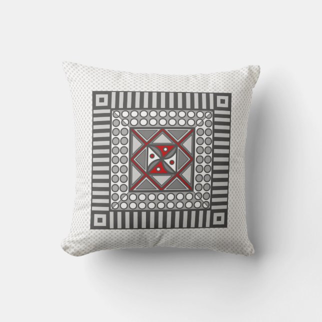 Almohada geométrica alterna (Anverso)