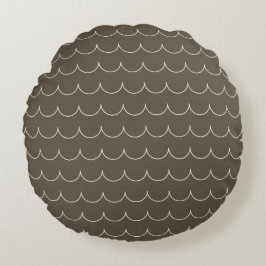 Almohada geométrica de vieira Blush & Olive - Redo