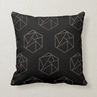 Almohada geométrica del hexágono