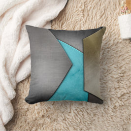 Almohada Geométrica Metálica