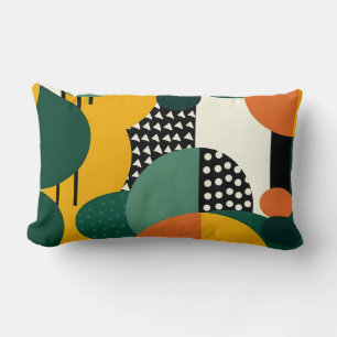 Almohada Geométrica Retro Memphis
