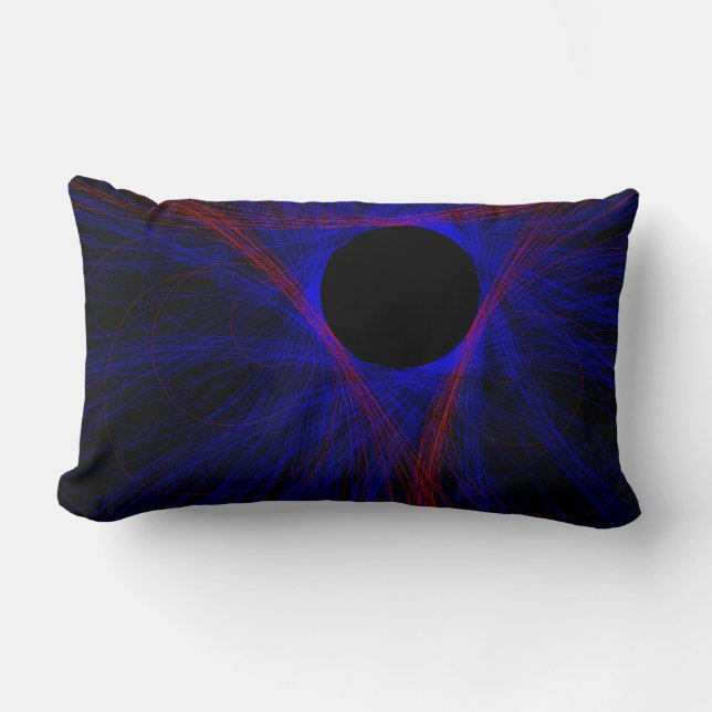 Almohada geométrica triangular acentuada (Anverso)