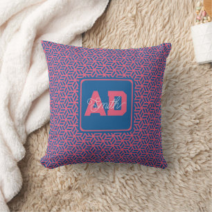 Almohada geométrica única como agradecimiento de b