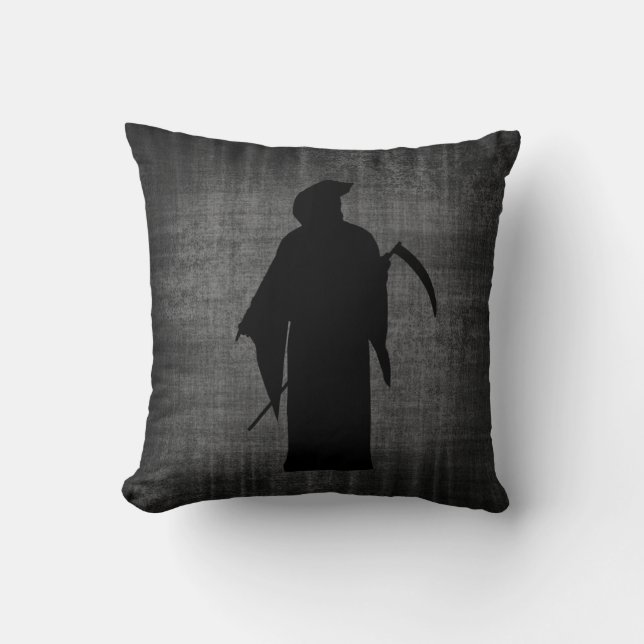 Almohada Gótica Oscura de la Muerte (Anverso)