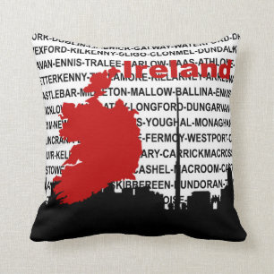 Almohada gráfica de Irlanda