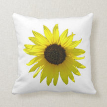Almohada grande del girasol
