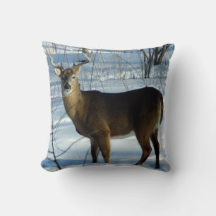 Almohada grande del venado de cola blanca