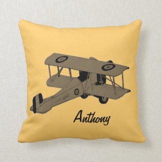 almohada gris del lanzamiento del sitio de los