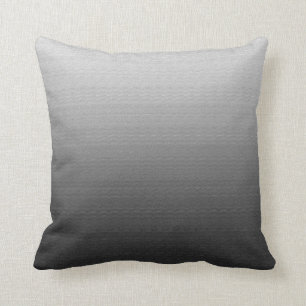 Almohada gris impresionante de Ombre