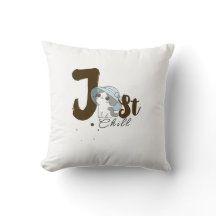 Almohada Gris Just Chill – Casual Relajado