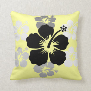 Almohada gris negra de MoJo del americano del