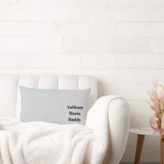 Almohada Gris para Lanzar
