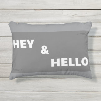 Almohada gris para mi tienda
