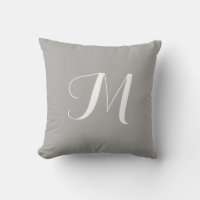 Almohada gris para tirar - Almohada de tirar plate