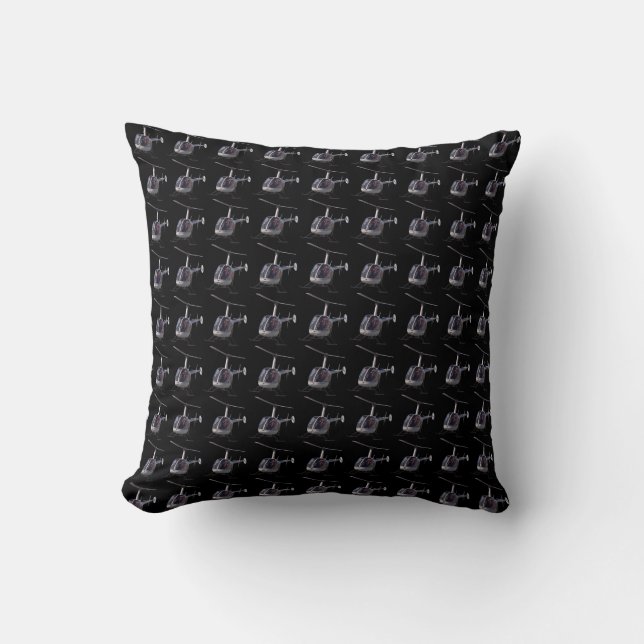 Almohada Guay del helicóptero que vuela la (Anverso)