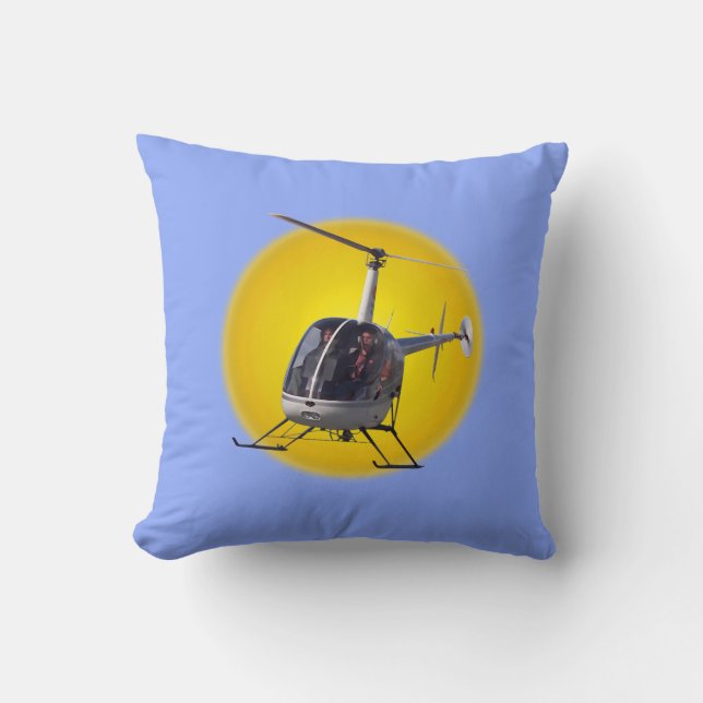 Almohada Guay del helicóptero que vuela la (Anverso)