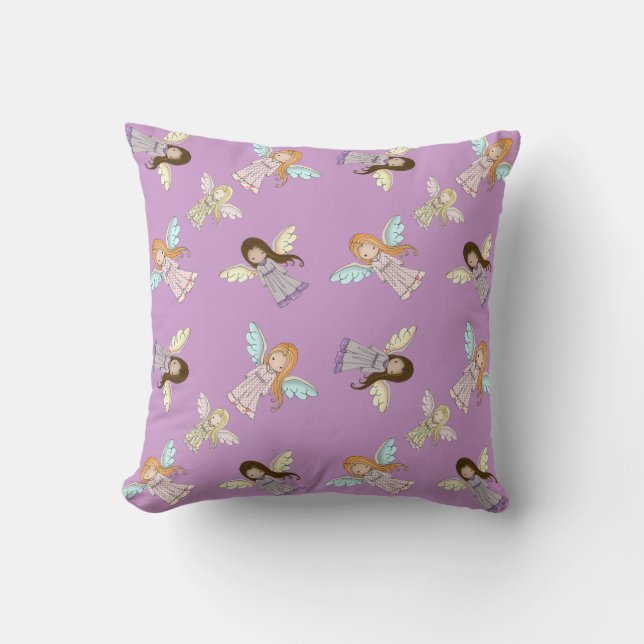 Almohada Hada Hada Angelical para Niños (Anverso)
