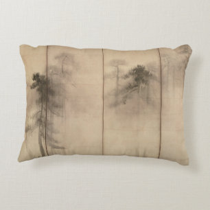 Almohada Hasegawa Tohaku árboles de pino siglo 16 