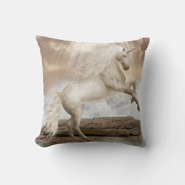 Almohada hermosa del unicornio (Anverso)