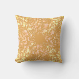 Almohada Hojas de Alegría (Dorado)