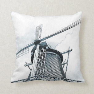 Almohada holandesa de los molinoes de viento