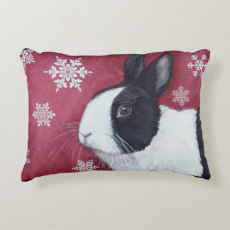 Almohada holandesa del navidad del conejito