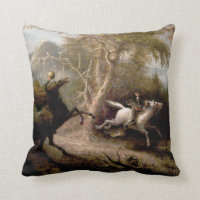Almohada hueco soñolienta del jinete sin cabeza