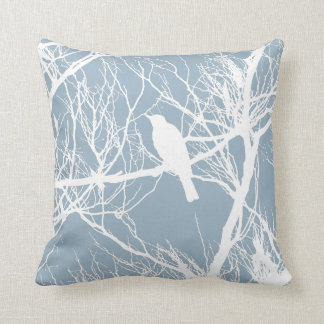 Almohada I de la silueta del pájaro