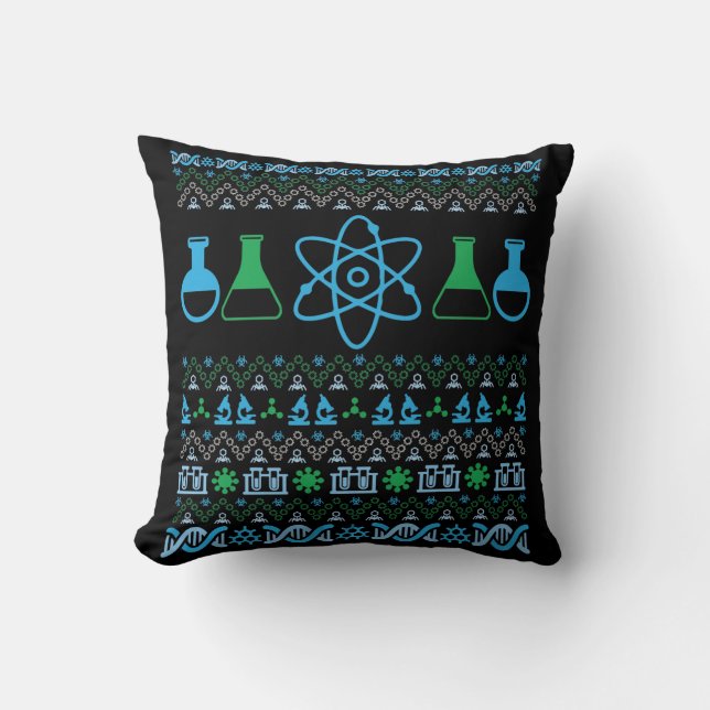 Almohada icónica de la ciencia (Anverso)