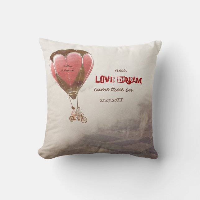 Almohada ideal del regalo del amor (Anverso)