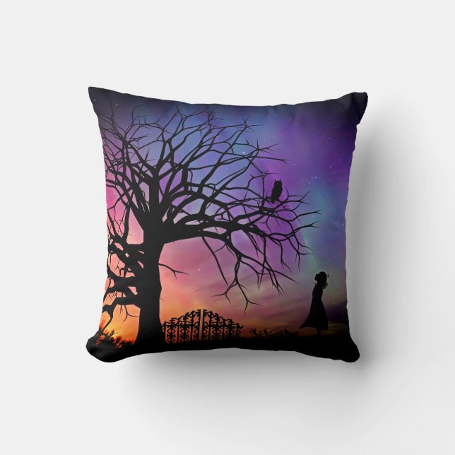 Almohada ideal moderna del árbol (Anverso)