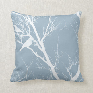 Almohada II de la silueta del pájaro