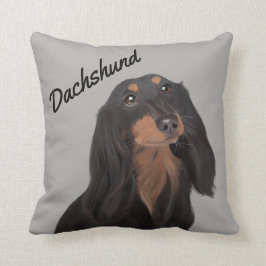 Almohada ilustrada Dachshund