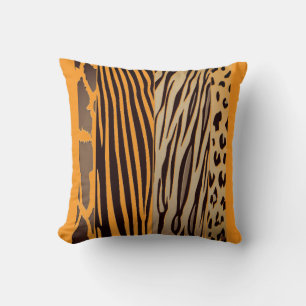 Almohada impresa en animales
